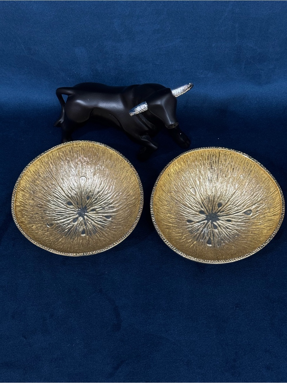 Michael Aram Gold lemonwood dish - Pair